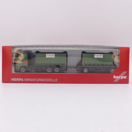 Herpa 1:87 156592 Volvo GL Hängerzug Max Wild in OVP EX7431 – Bild 4