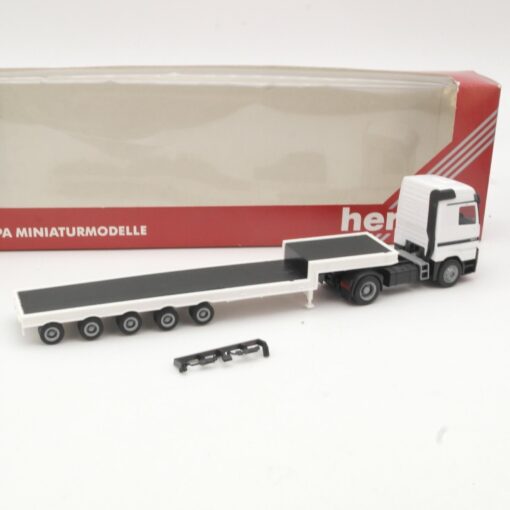 Herpa 1:87 187718 MB Actros Schenker Tiefladesattelzug in OVP QR7682 – Bild 3