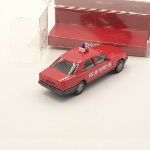Herpa 1:87 4103 Mercedes 300 E Feuerwehr in OVP ER9063 – Bild 3