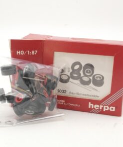 Herpa 1:87 5032 Bau/ Schwerlasträder neuwertig in OVP QR9159