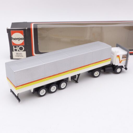 Herpa 1:87 901271 Volvo F12 Langpritschen Sattelzug neutral in OVP EX7297 – Bild 3