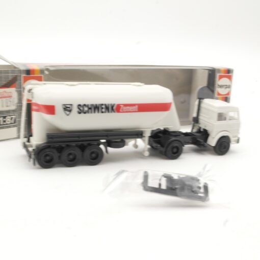 Herpa 1:87 Iveco Magirus Silo Sattelzug Schwenk Zement in OVP RR656 – Bild 3