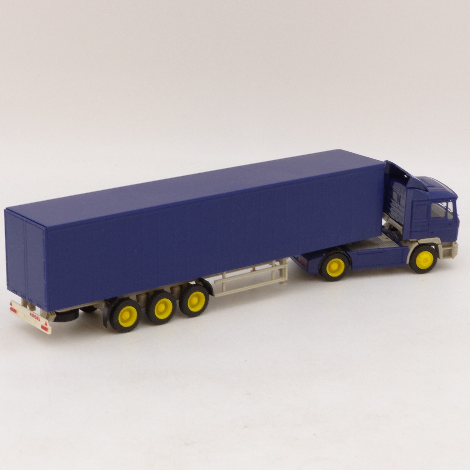 Herpa 1:87 MAN F90 Sattelzug dunkelblau neutral, siehe Bilder o. EX55 – Bild 3