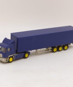 Herpa 1:87 MAN F90 Sattelzug dunkelblau neutral, siehe Bilder o. EX55