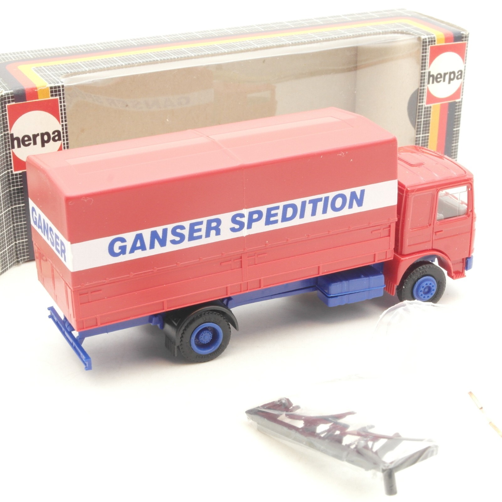 Herpa 1:87 MAN Koffer-LKW Ganser Spedition in EVP RA9753 – Bild 3
