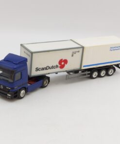 Herpa 1:87 MB Actros Sattelzug ScanDutch / DB, siehe Bilder o. EX1338