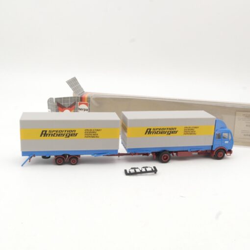Herpa 1:87 MB Hängerzug Spedition Amberger in OVP RR114 – Bild 3