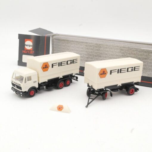 Herpa 1:87 MB NG Wechselpritsche Fiege in OVP RR123
