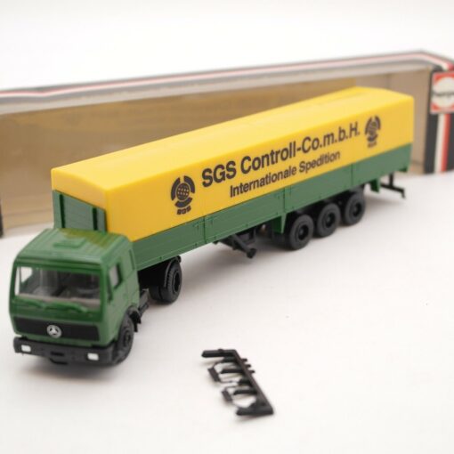 Herpa 1:87 MB Sattelzug SGS Controll-Co in OVP RI1471