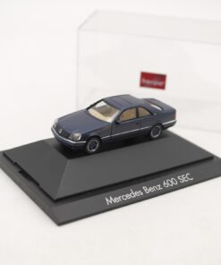 Herpa 1:87 Mercedes Benz 600 SEC in PC Box RR1882