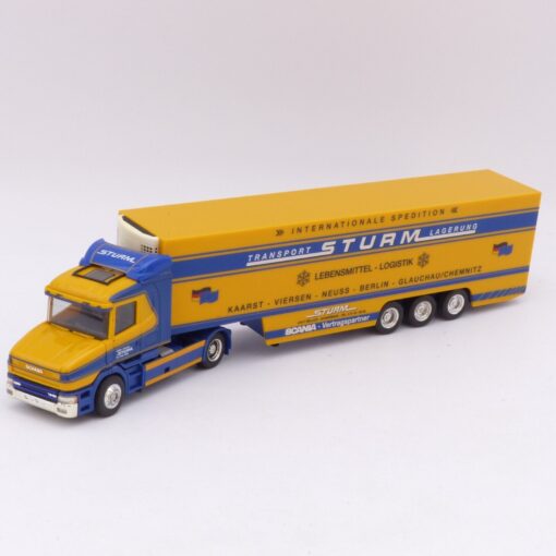Herpa 1:87 Nr.: 145480 Scania 124L Sattelzug Sturm, siehe Bilder o. EX418