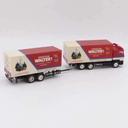 Herpa 1:87 Nr.: 173605 MAN F90 Hängerzug Walter KG, siehe Bilder o. EX861 – Bild 3
