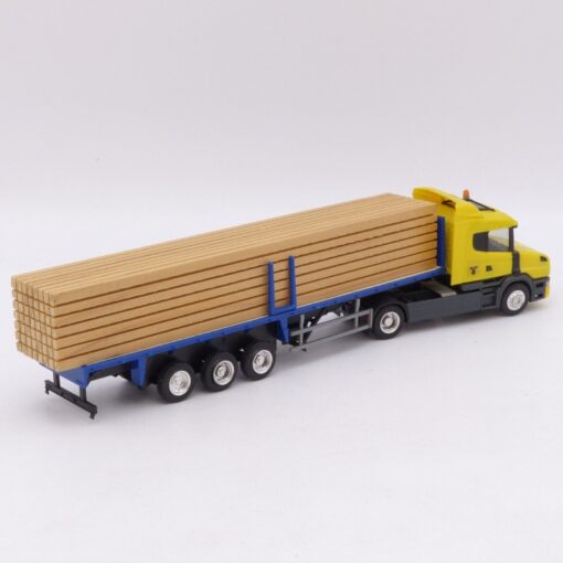 Herpa 1:87 Scania 124L Sattelzug mit Ladung BAUMANN, siehe Bilder o. EX1096 – Bild 3