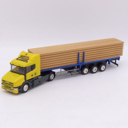 Herpa 1:87 Scania 124L Sattelzug mit Ladung BAUMANN, siehe Bilder o. EX1096