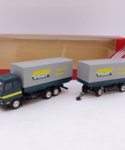 Herpa 1:87 Scania 143M Hängerzug Voigt - recht selten / rar, in EVP EB7845