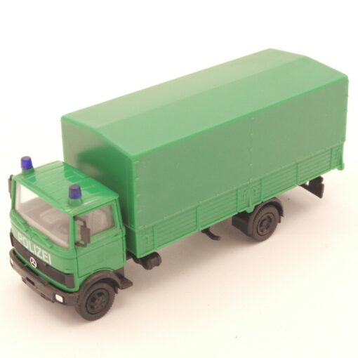 Herpa 1:87 Schnäppchen ! MB Pritschen-LKW Polizei, siehe Bilder o. EZ2923