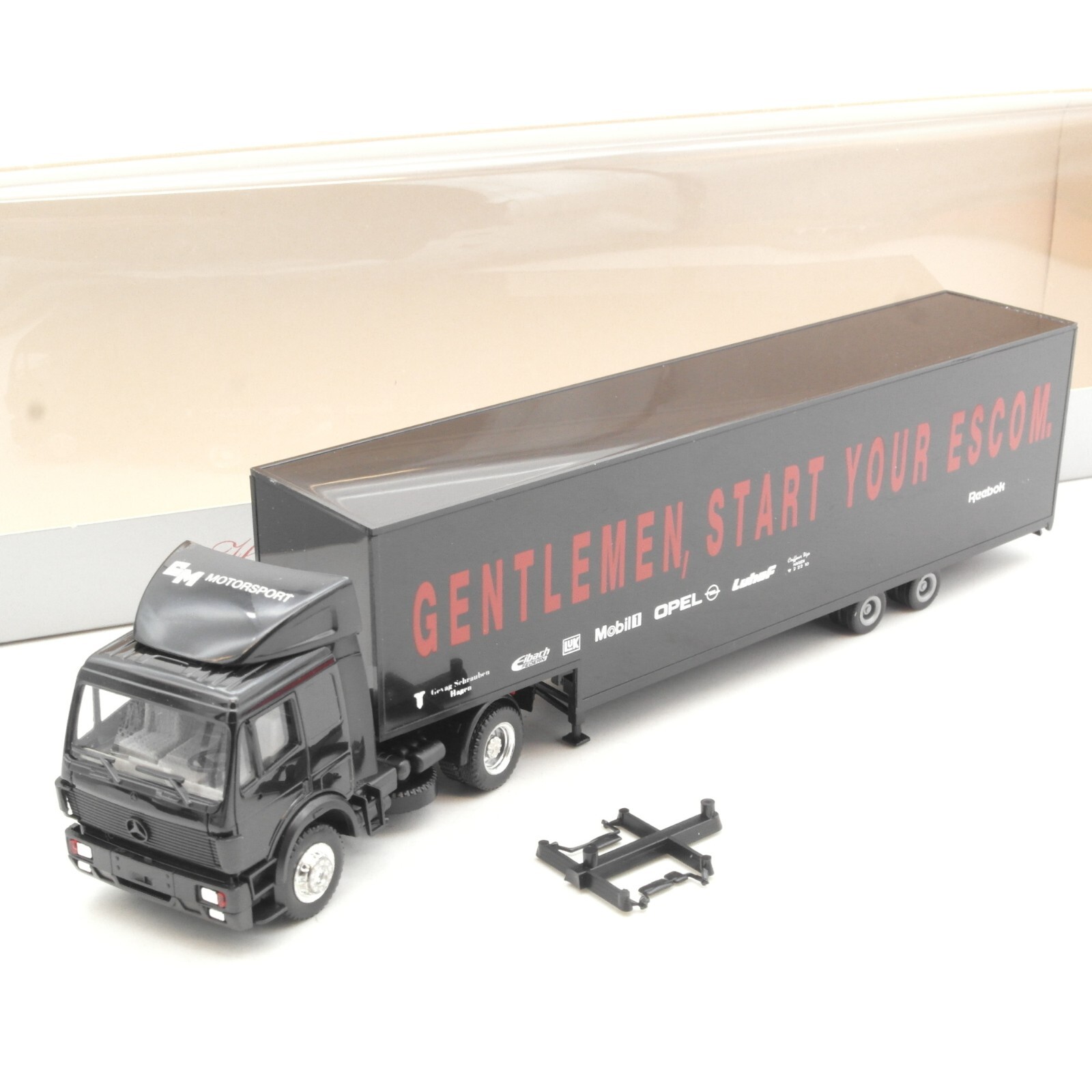 Herpa 1:87 SoMo MB SK Sattelzug Gentleman Escom in OVP RA7989