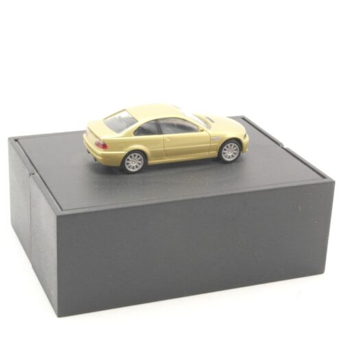 Herpa 1:87 Werbemodell BMW M3 mtallic in Klappbox QR6768 – Bild 3
