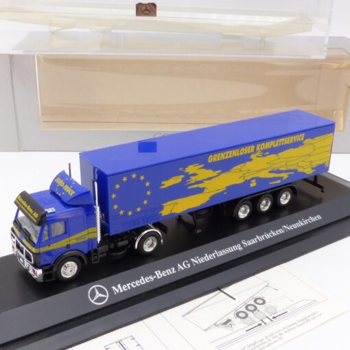 Herpa 1:87 Werbemodell Mercedes SK Sattelzug Komplettservice in OVP EX3469