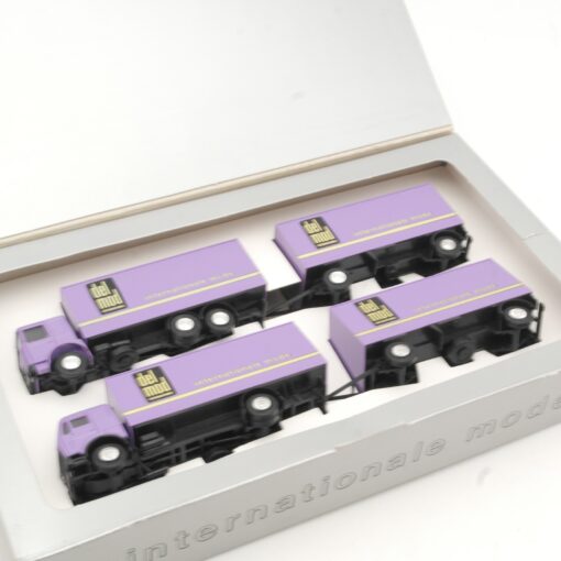 Herpa 1:87 Werbemodell Set MB + MAN SZ del mod International in OVP RR1102 – Bild 3