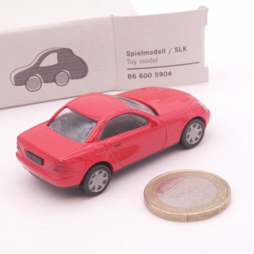 Herpa B66005904 Mercedes Benz SLK Spielmodell rot in OVP EZ7493 – Bild 3