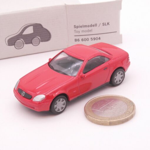 Herpa B66005904 Mercedes Benz SLK Spielmodell rot in OVP EZ7493