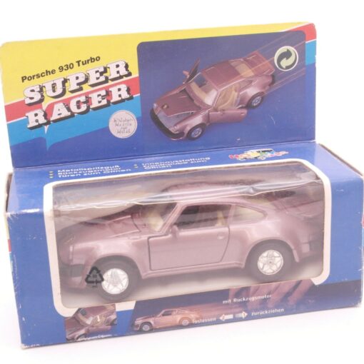 Hobby Car´s Super Racer Porsche 930 Turbo mit Rückzugmotor in OVP EZ8730 – Bild 5
