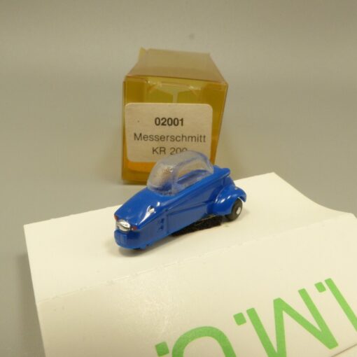 I.M.U. / IMU 1:87 02001 Messerschmitt KR 200 blau in OVP EX3436 – Bild 3