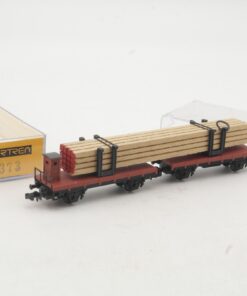 Ibertren N 373 Plattformwagen mit Ladung Holz in OVP RR4126