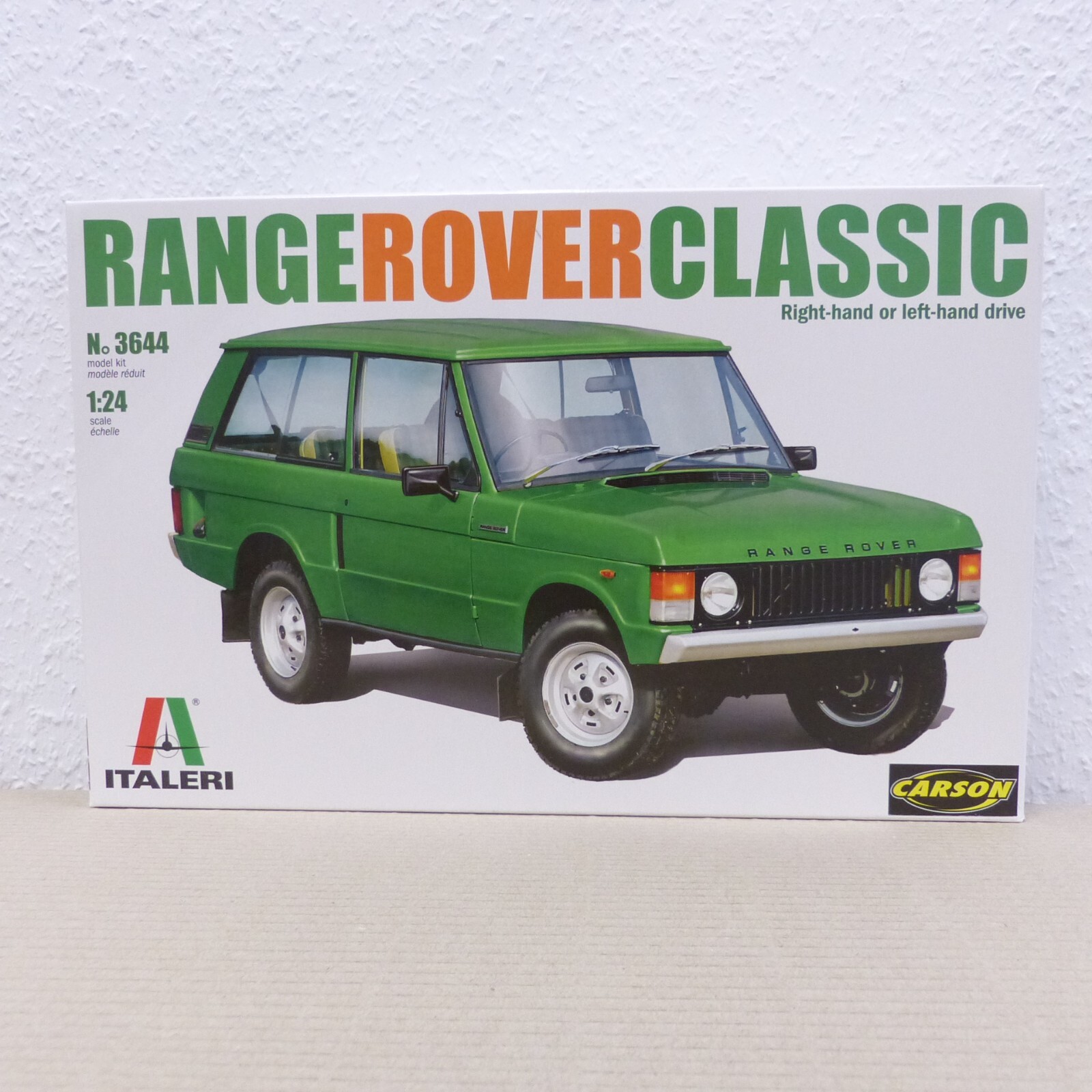 Italeri 1:24 Bausatz 3644 Range Rover Classic grün in OVP EX3182