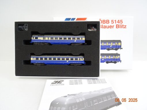 Jägerndorfer N 75032 Triebzug Blauer Blitz 5145 ÖBB Digital Sound in OVP JL532