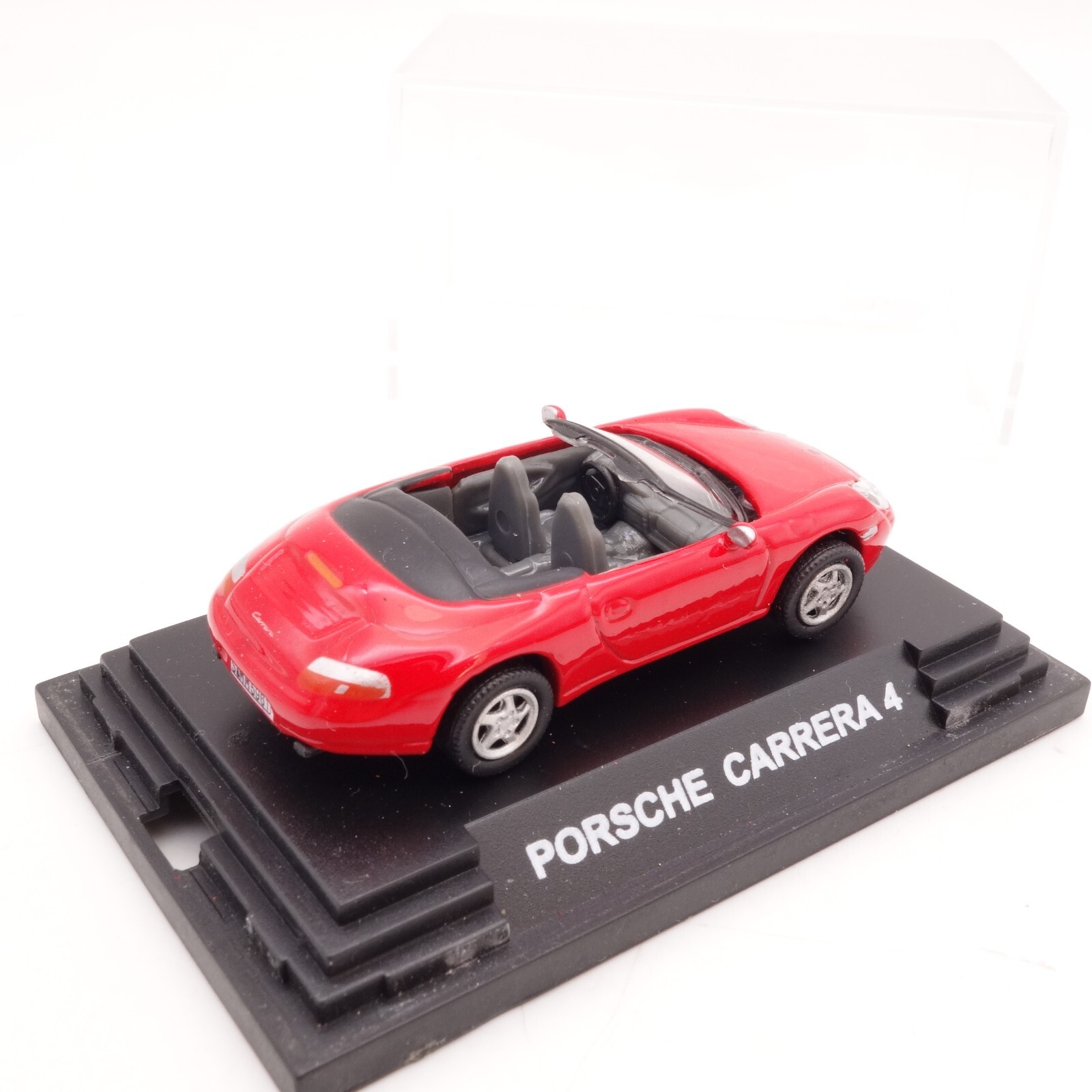 Joy City 1:72 Nr.: 09283 Porsche 911 Carrera 4 Cabriolet rot, in PC-Box EX755 – Bild 3