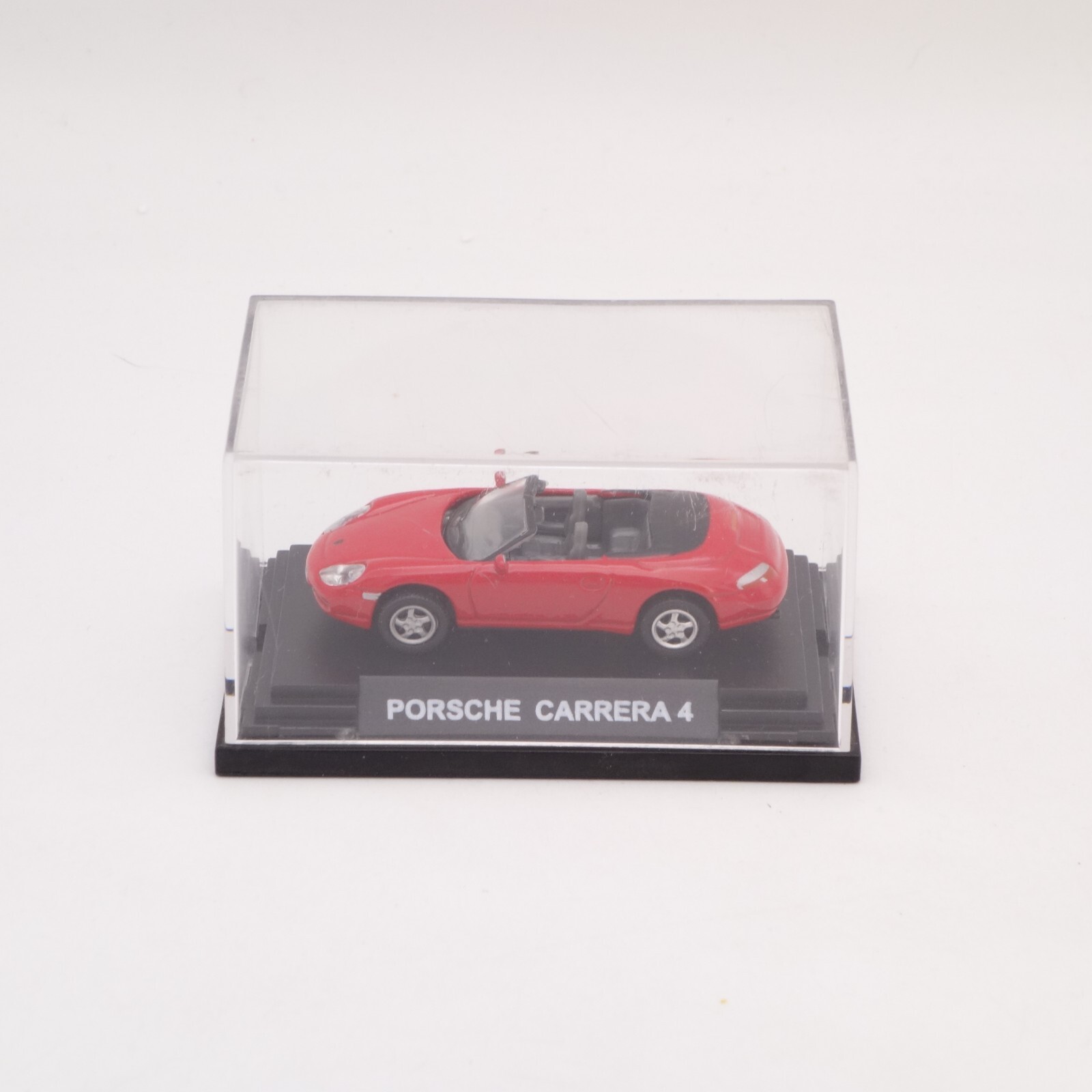 Joy City 1:72 Nr.: 09283 Porsche 911 Carrera 4 Cabriolet rot, in PC-Box EX755 – Bild 4
