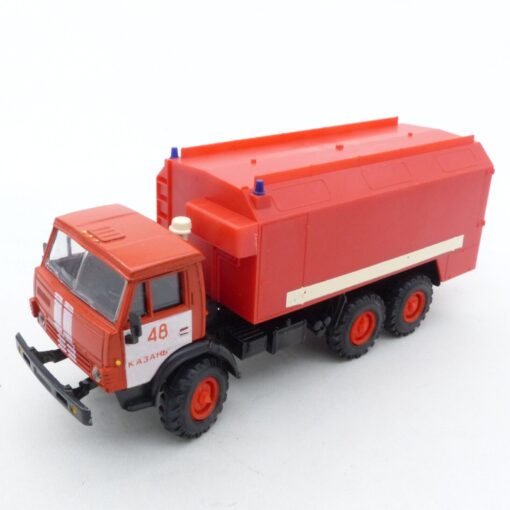 Kamaz 4310 in 1:43 KAZAN 48 Russische Feuerwehr, siehe Bilder o. EX1424