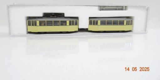 Kato N 14600 Straßenbahn 380 / 643 mit Beiwagen in OVP JL688