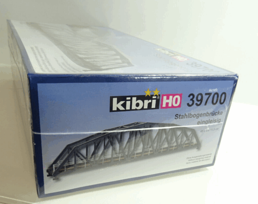Kibri H0 39700 Gebäude Bausatz Stahlbogenbrücke eingleisig neuw.in OVP AR7609 – Bild 3