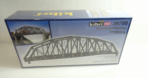 Kibri H0 39700 Gebäude Bausatz Stahlbogenbrücke eingleisig neuw.in OVP AR7609
