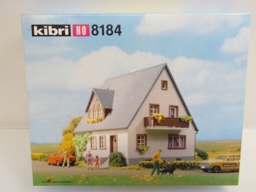 Kibri H0 8184 Bausatz Siedlungshaus neuwertig in OVP QR4399