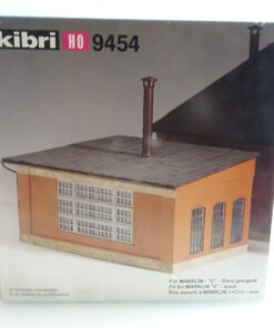 Kibri H0 9454 Bausatz Lokschuppenverlängerung neuwertig in OVP CK4019
