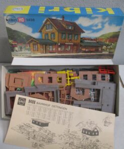 Kibri H0 9498 Bausatz Bahnhof Dettingen m.OVP WZ8593
