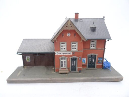 Kibri H0 Bahnhof Königsmoor aus Anlagerückbau, siehe Bilder QR9905 o.
