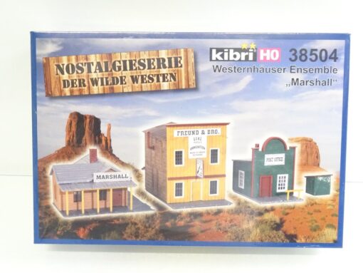 Kibri H0 Bausatz-Nr.: 38504 Westernhäuser Marshall - ungeöffnet, in OVP EX2620