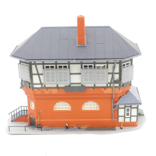 Kibri H0 Stellwerk mit Fenstergittern aus Anlagenrückbau siehe Bilder o. EX7038