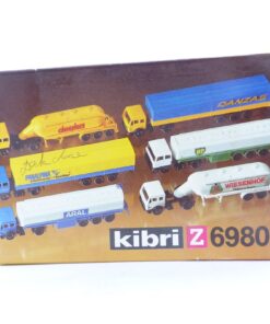 Kibri Spur Z Bausatz 6980 enthält 6 Sattelzug Modelle in OVP EX6789
