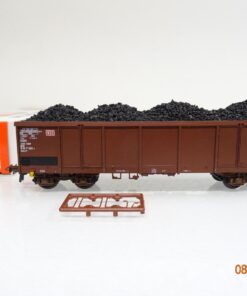 Klein Modellbahn H0 076/1/2 Hochbordwagen Mit Koksladung der DB in OVP PR5119