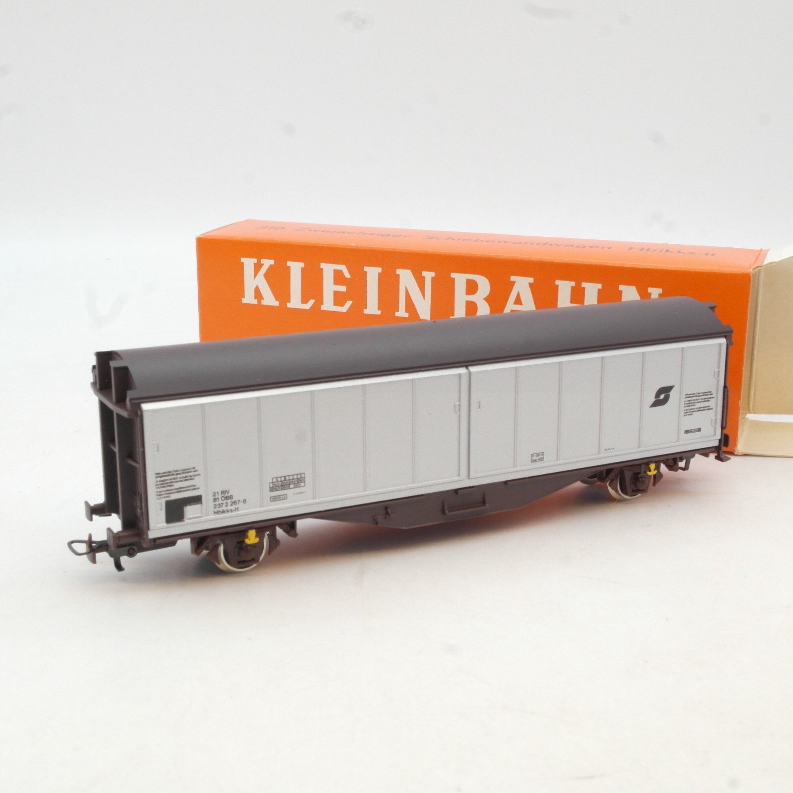 Kleinbahn H0 316 Schiebewandwagen Hbikks-ttu der ÖBB in OVP RG2653