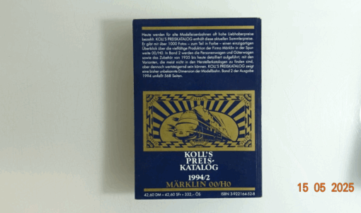 Koll`s Preis Katalog Liebhaber Preise f. Triebfahrz. Märklin 00/H0 CK8197 o. – Bild 3