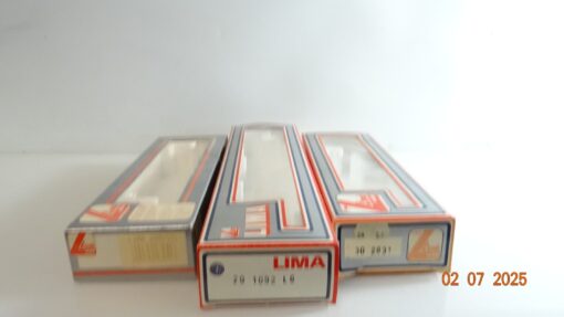 Konvolut Lima H0 Leerverpackungen 3 Stück siehe Foto CK9257