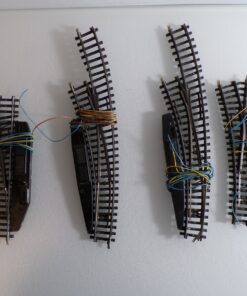 Konvolut Märklin H0 2261 K Gleis elektr. Weichen 4 Stück s. Foto PK2660 o.