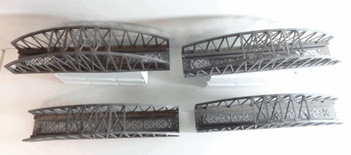 Konvolut Märklin H0 7263 K M Gleis Bogenbrücke 4 Stück siehe Foto PK1656 o. – Bild 3